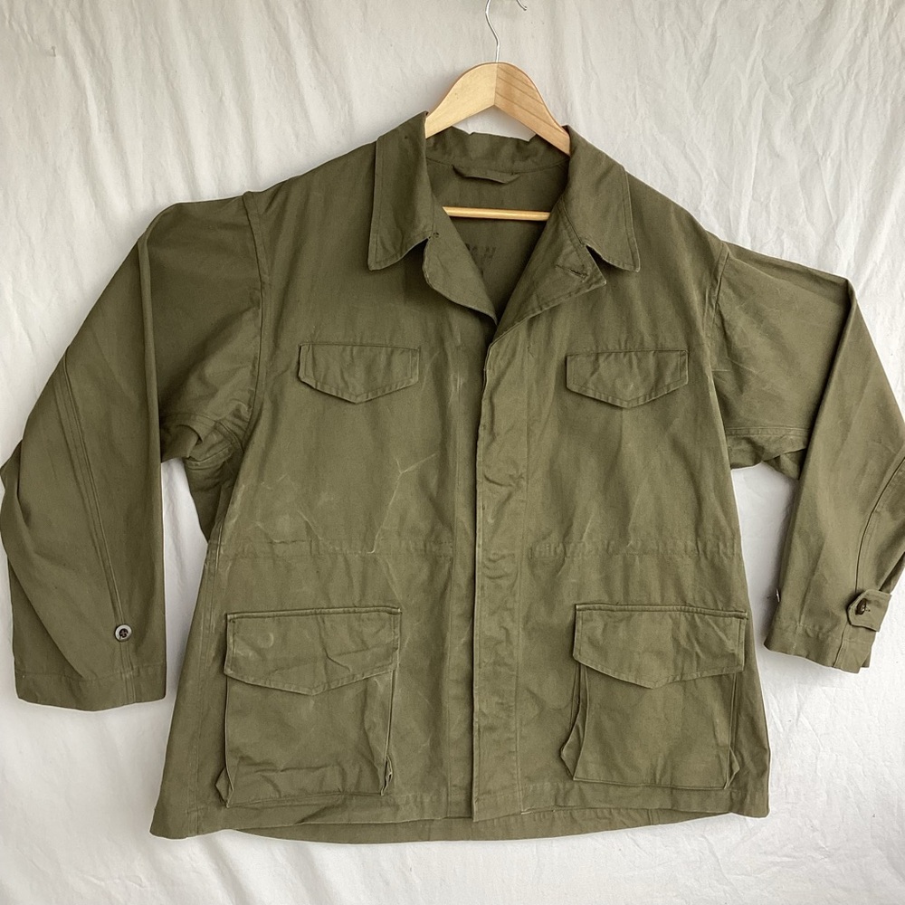 Vintage 1950s M47 French Army military Field Jacket